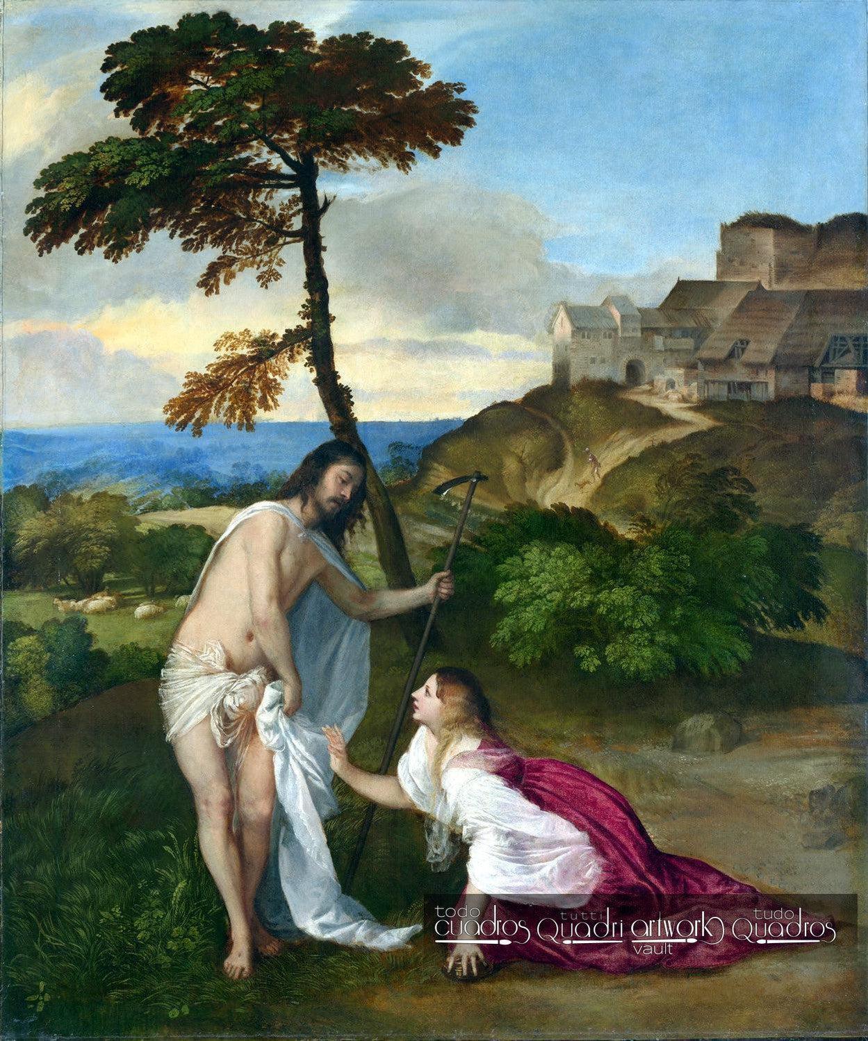 Noli me tangere, Titien
