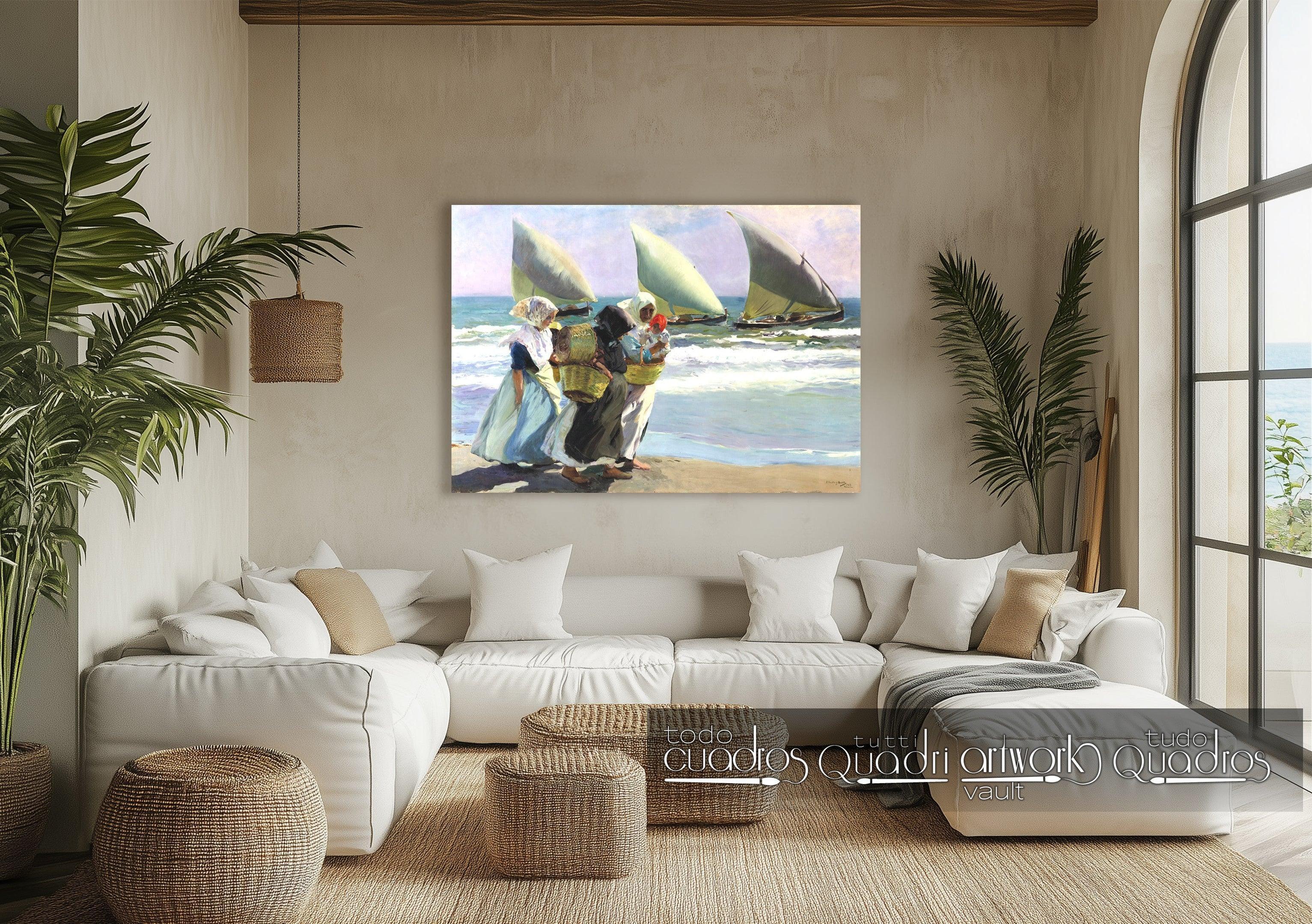 Les Trois Voiles, Sorolla