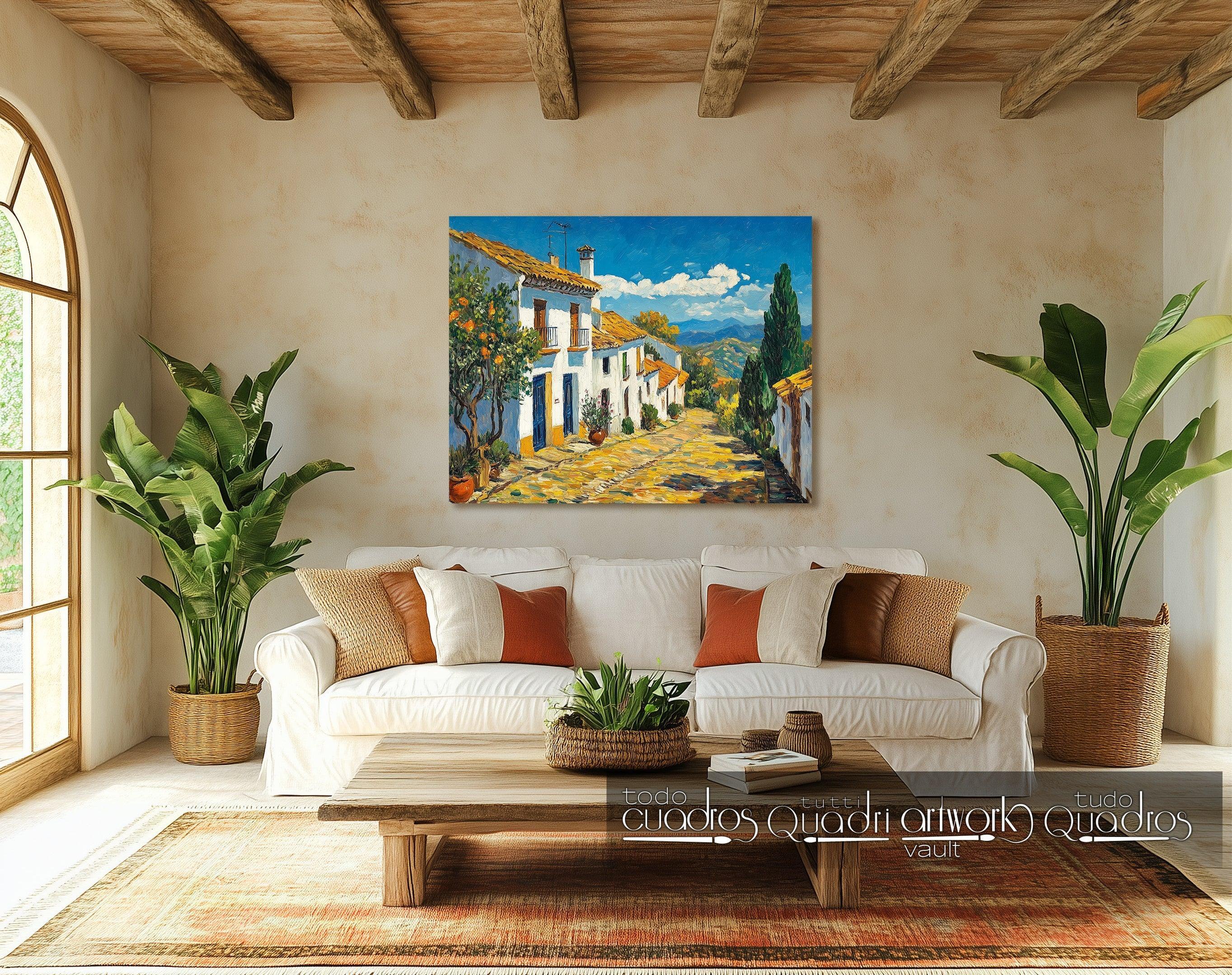 La lumière du sud, style Van Gogh