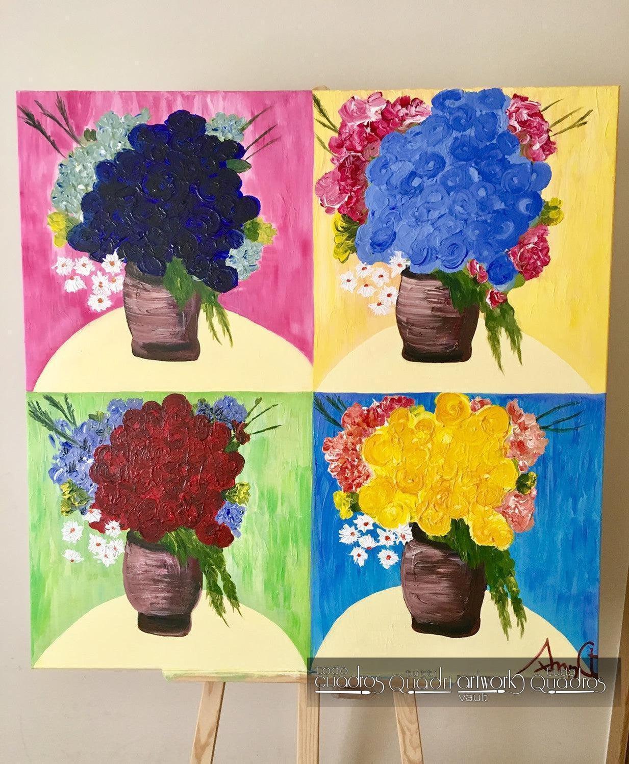 Vases pop <br /> A. Croxatto (2017)