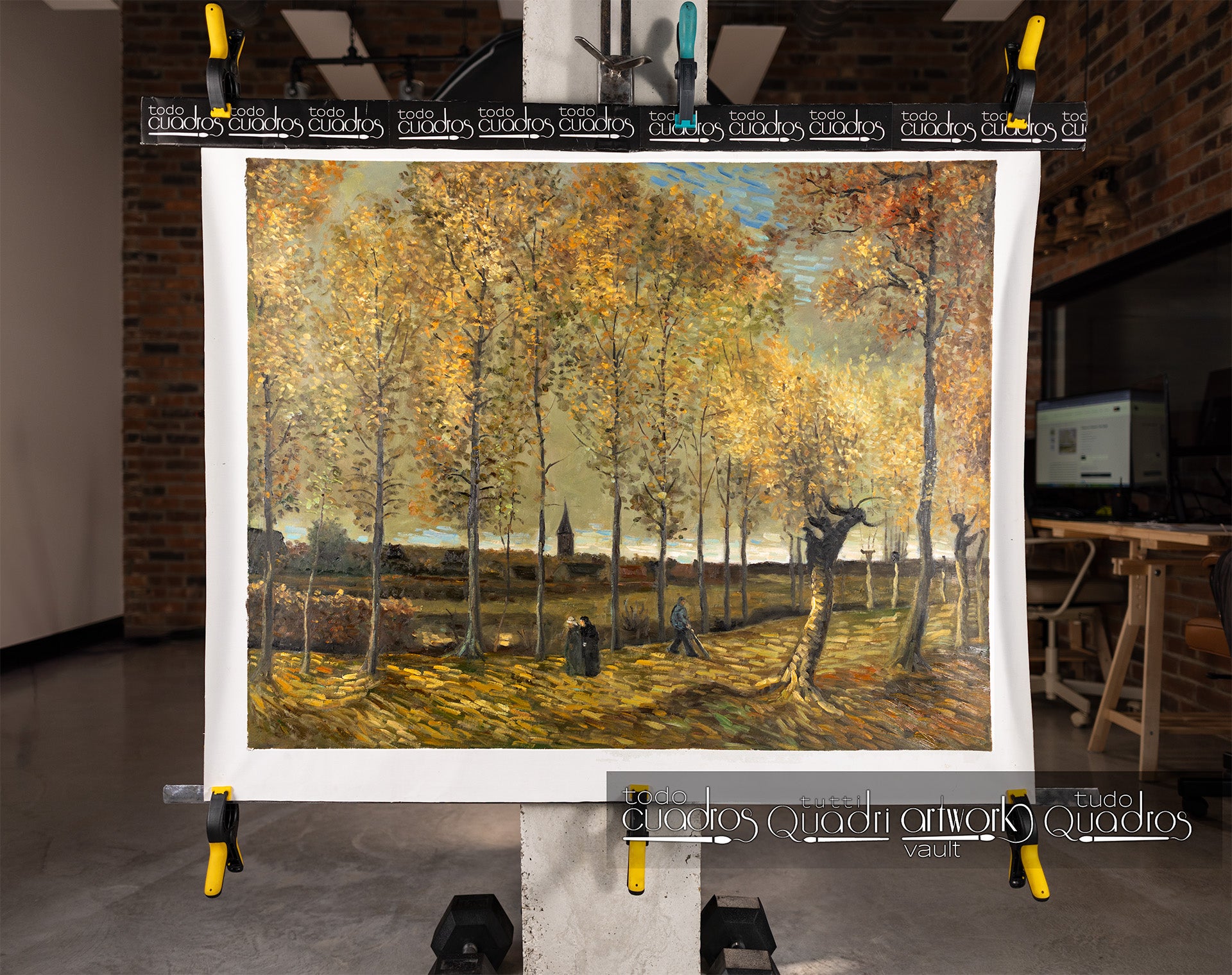 Peupliers à Nuenen, Van Gogh