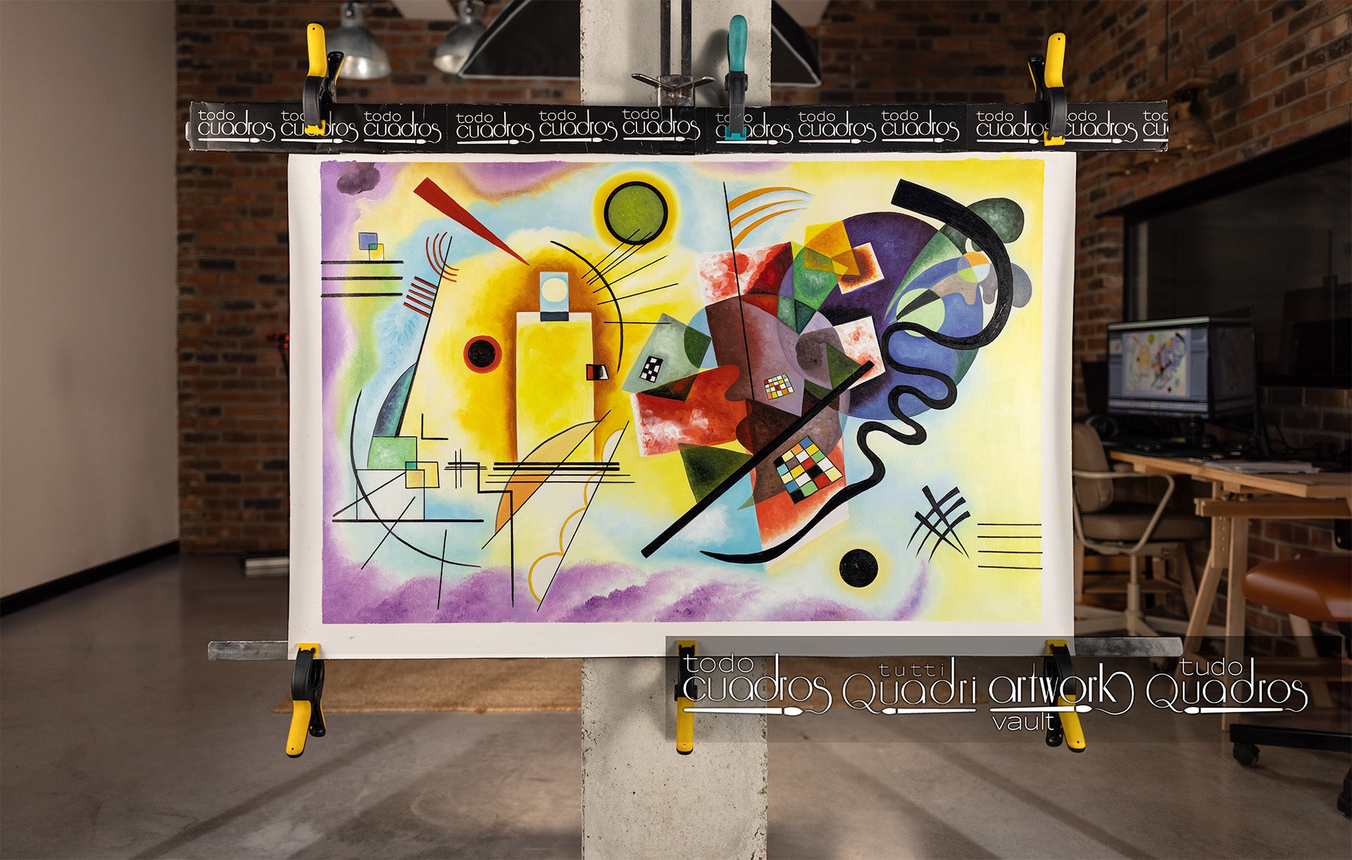 
Jaune-rouge-bleu, Kandinsky