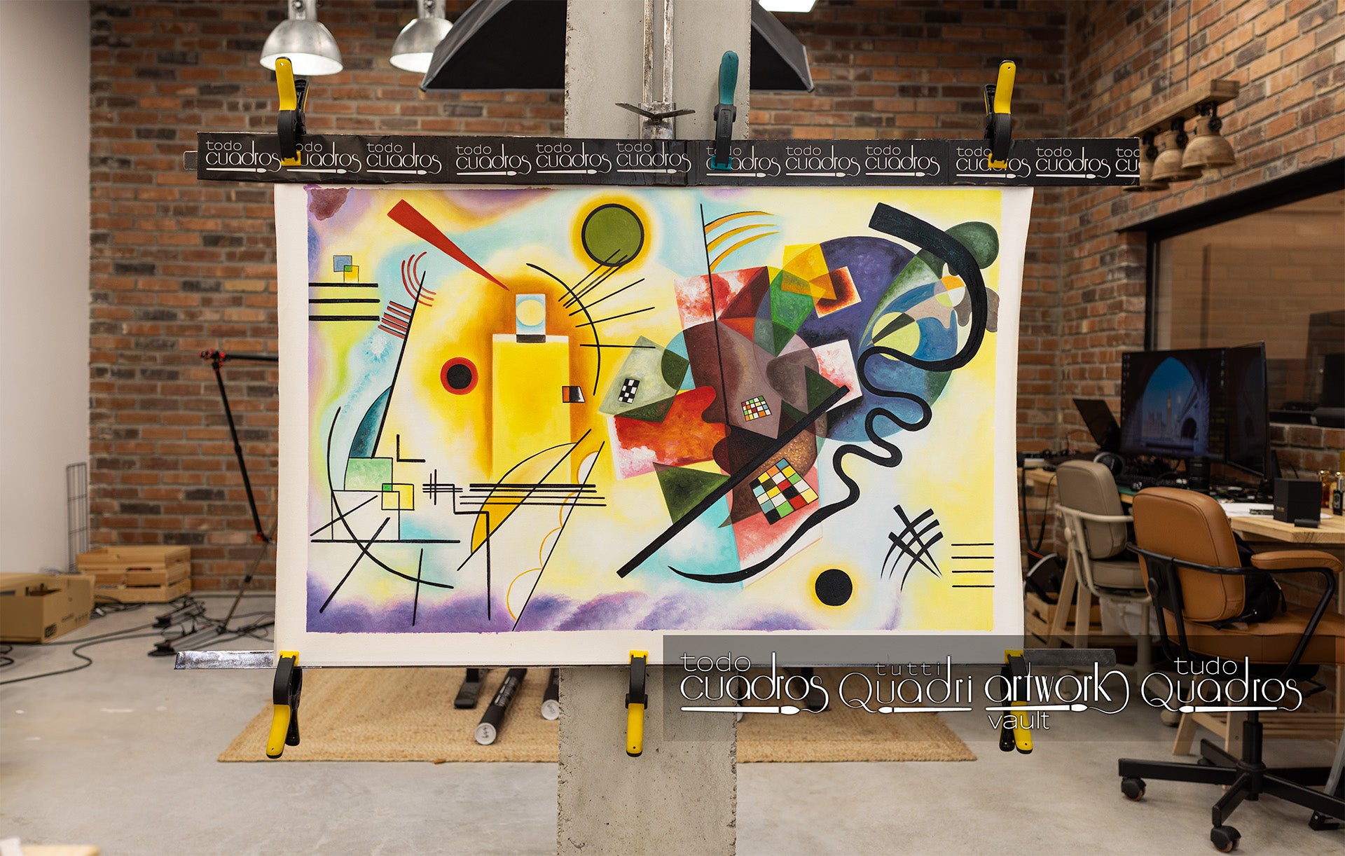 
Jaune-rouge-bleu, Kandinsky