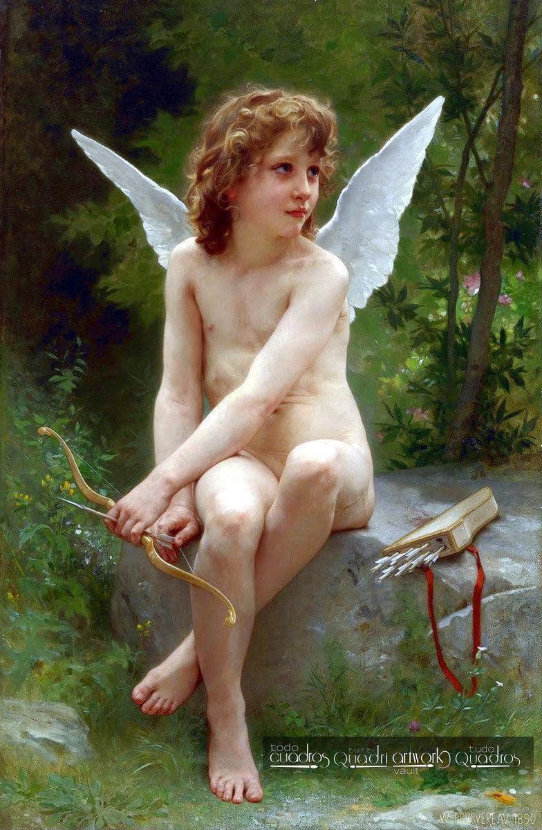 Amour à l’affût, Bouguereau