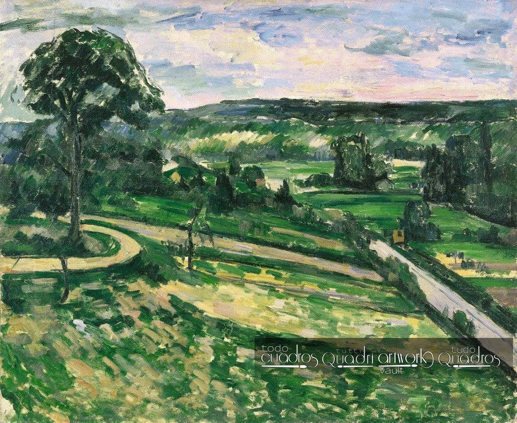 L'Arbre au virage, Cézanne