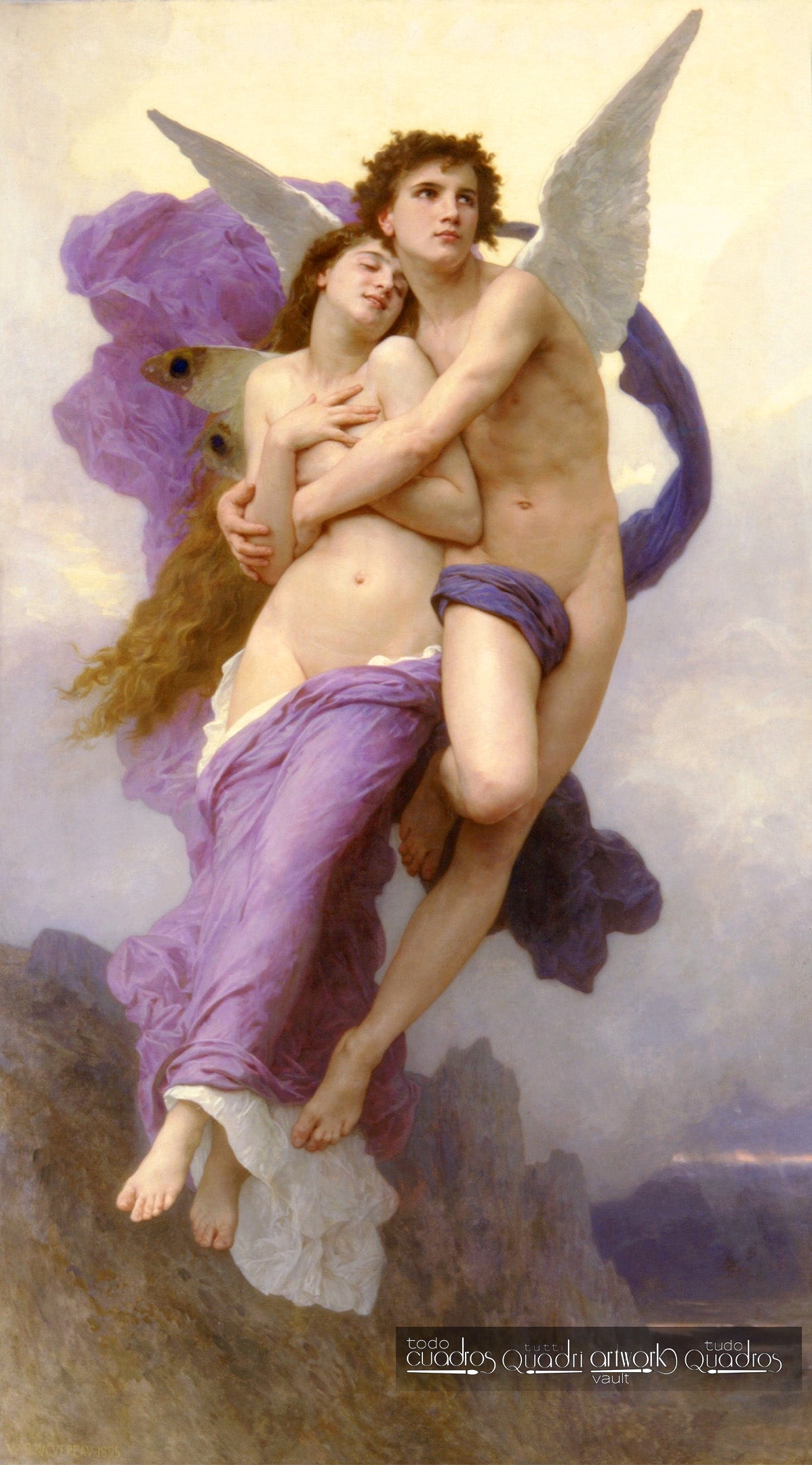 Le Ravissement de Psyché, Bouguereau