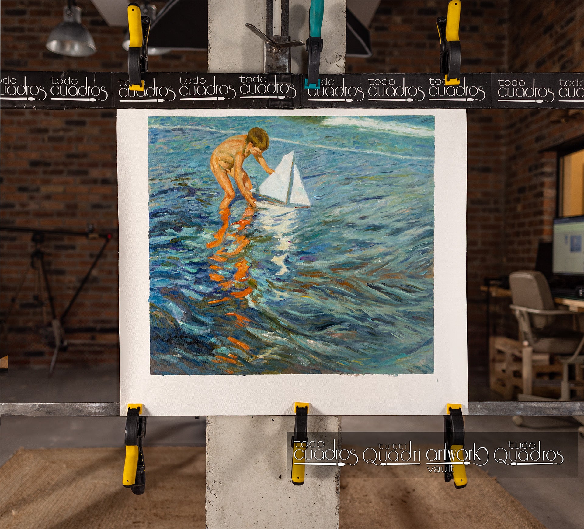 Le petit voilier, Sorolla