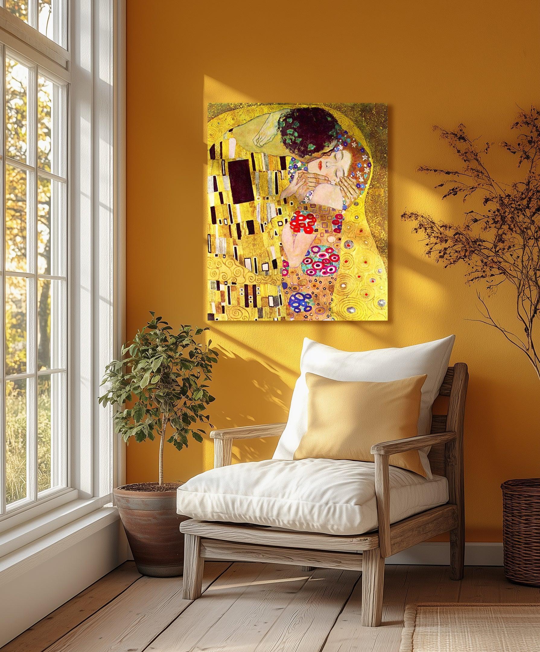 
Le Baiser (détail), Klimt