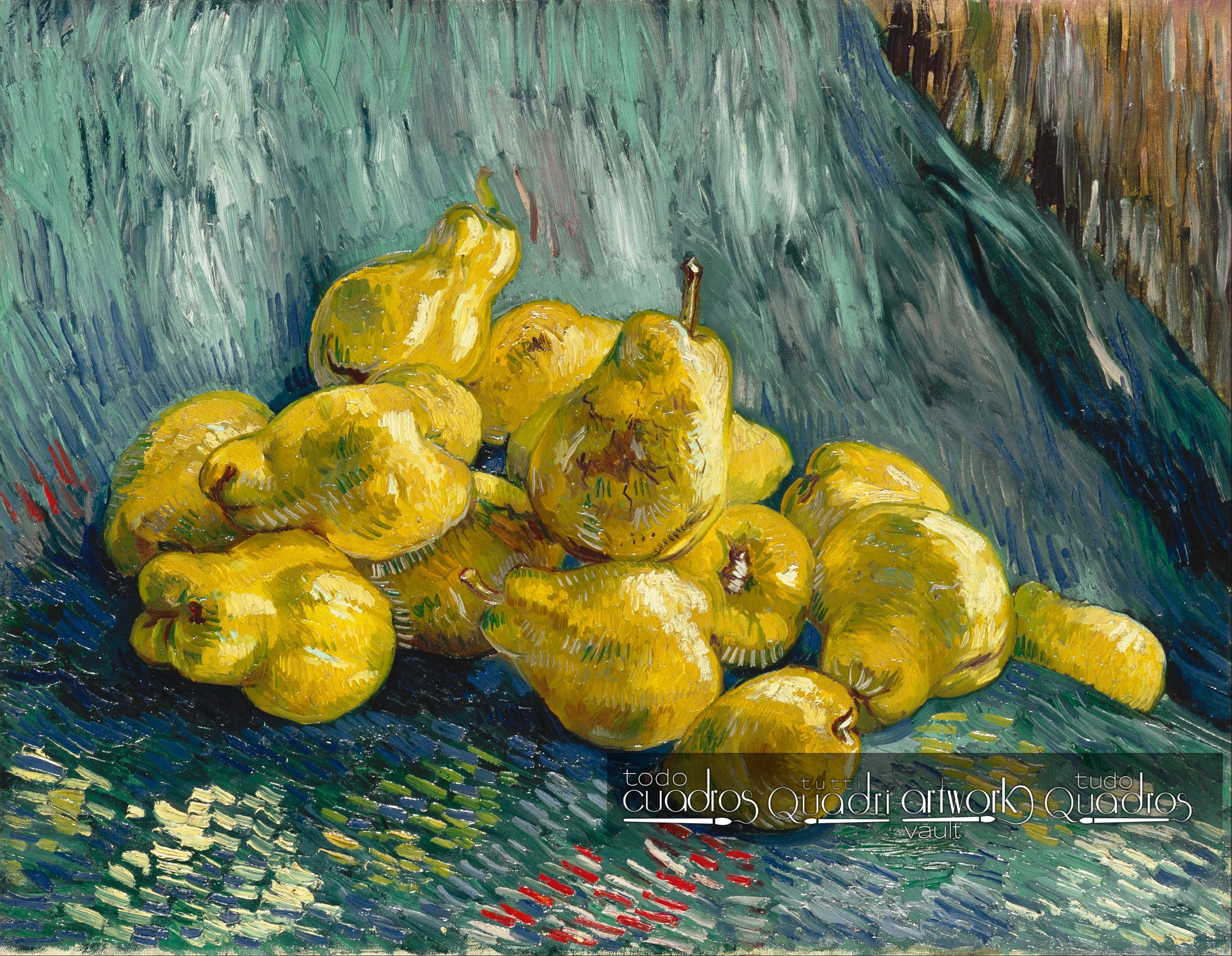 Nature morte aux coings, Van Gogh