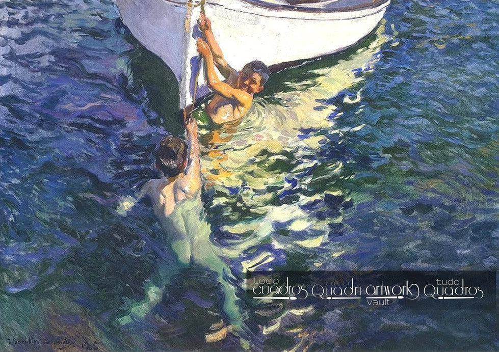Barque blanche, Sorolla