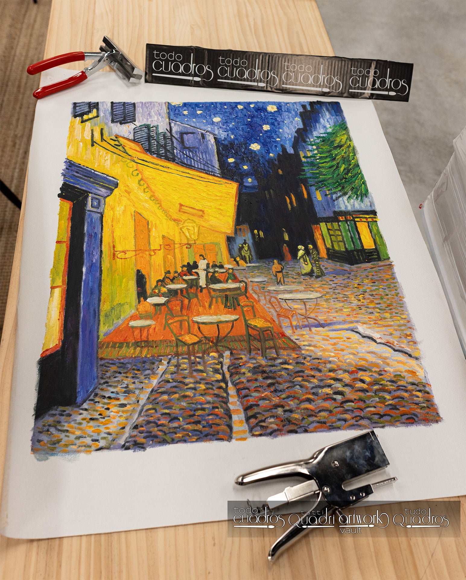 
Terrasse du café le soir, Van Gogh