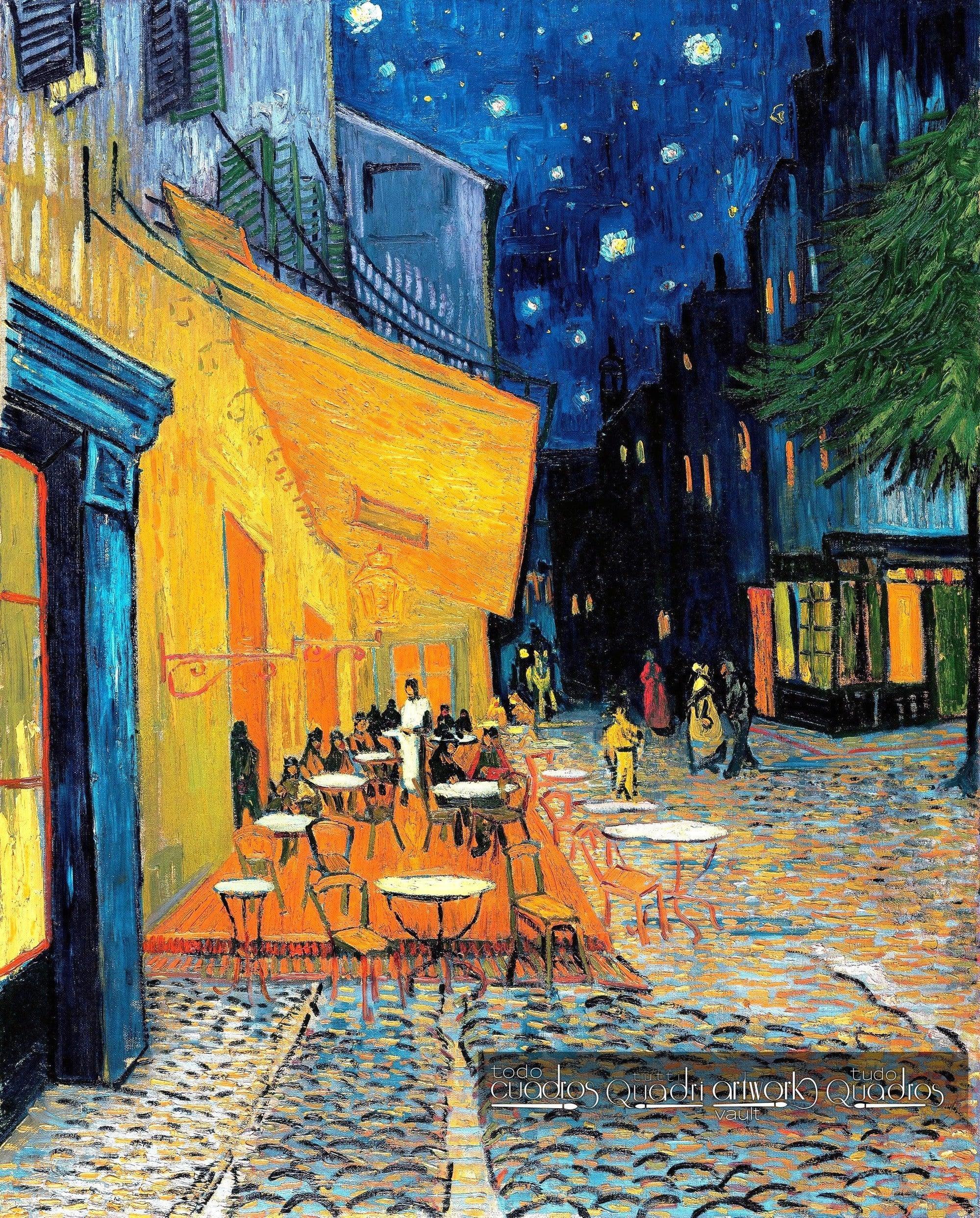 
Terrasse du café le soir, Van Gogh