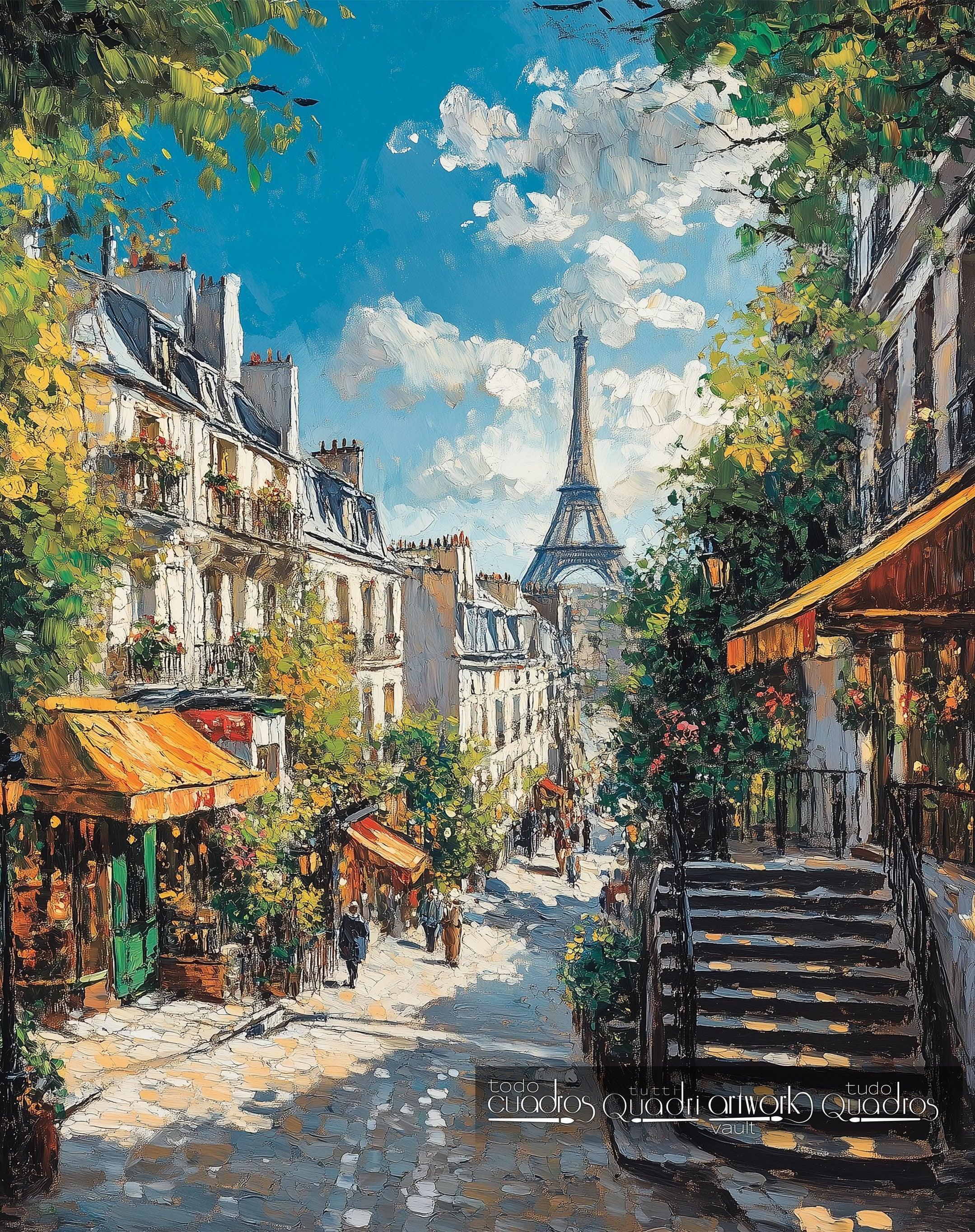 Charme parisien, style Monet