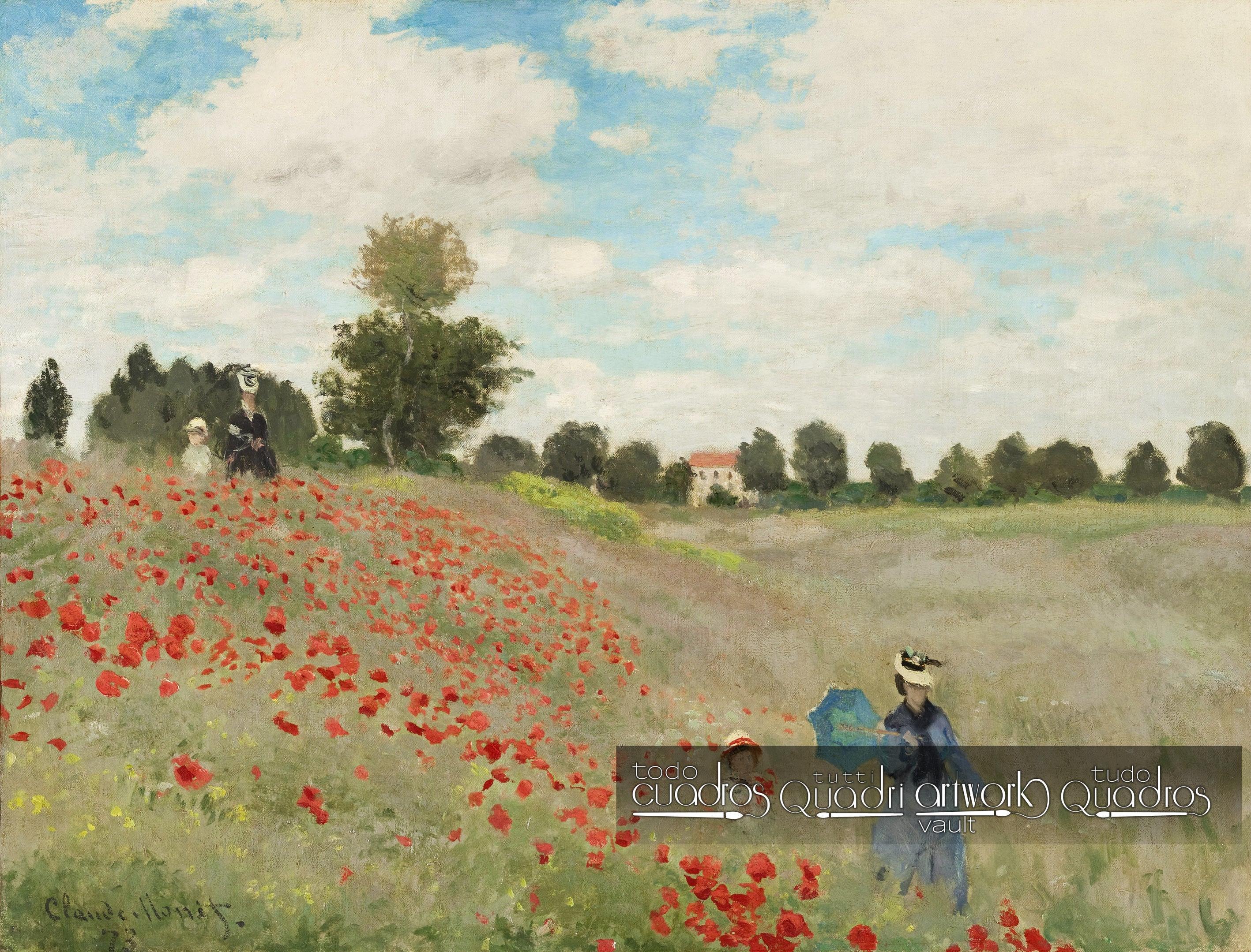 Coquelicots, Monet