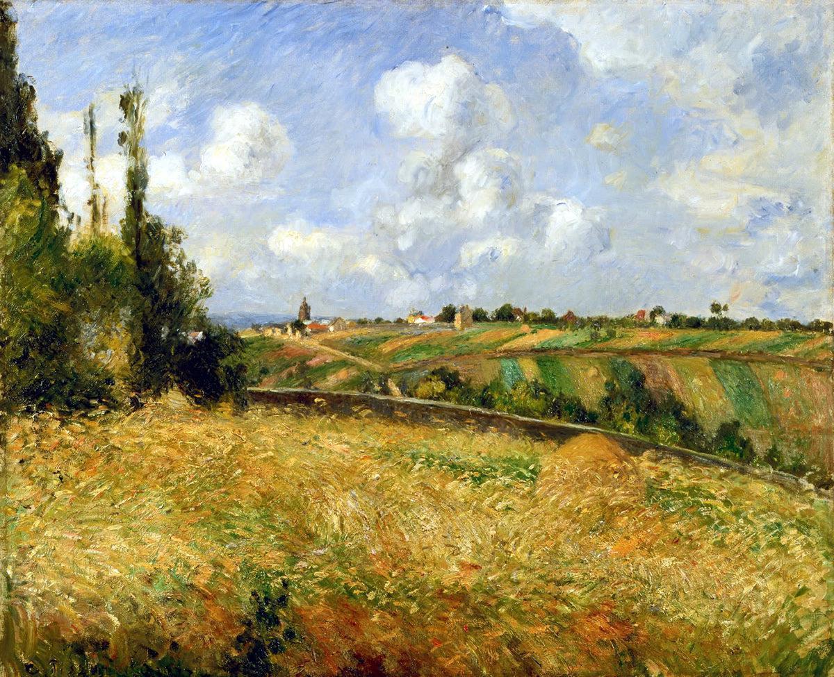 Un champ de seigle, Pissarro