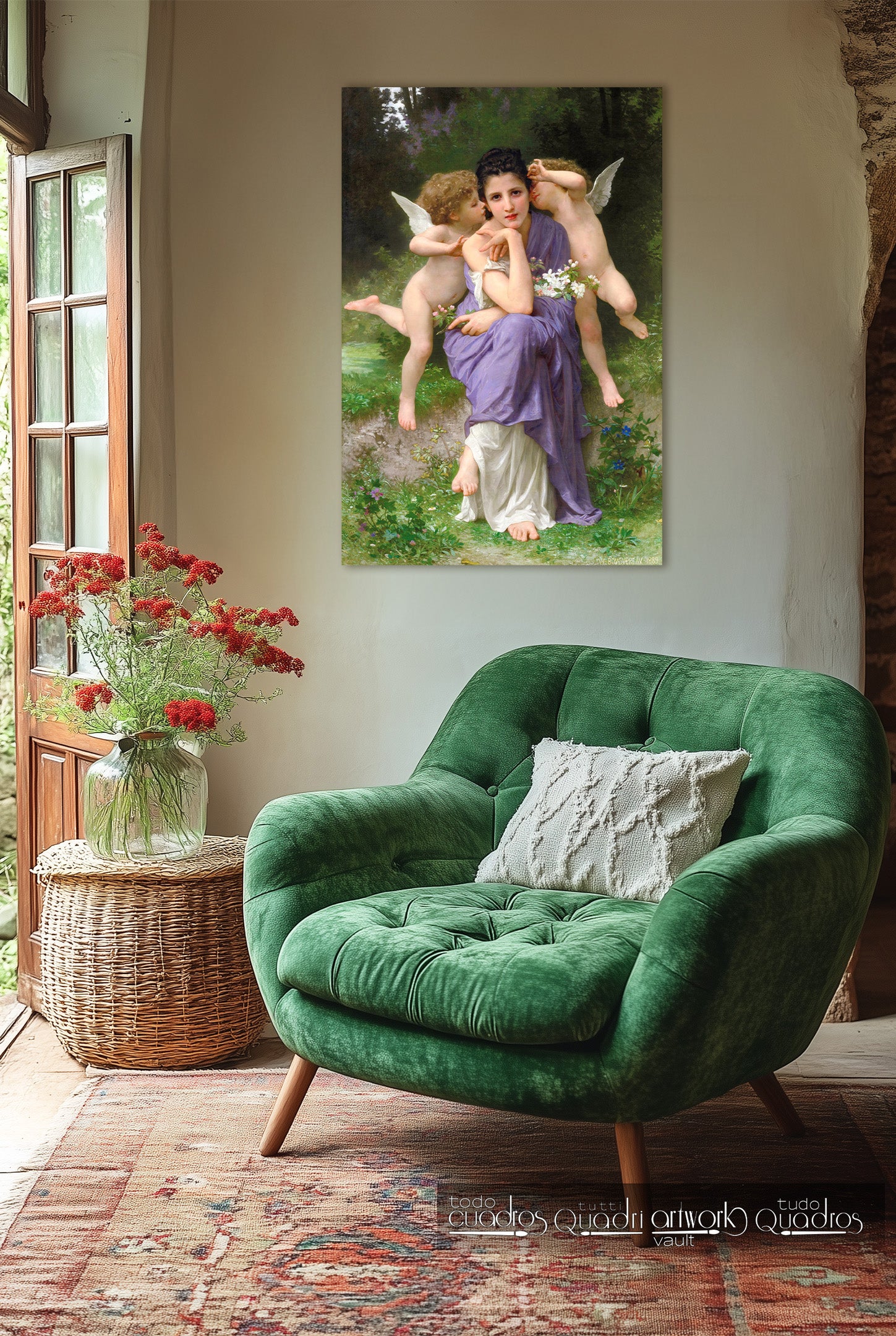 Chansons de printemps, Bouguereau