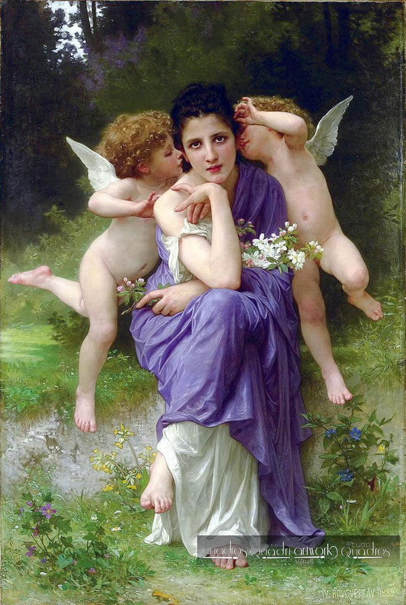 Chansons de printemps, Bouguereau