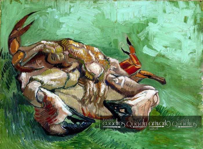 Crabe, couché sur le dos, Van Gogh