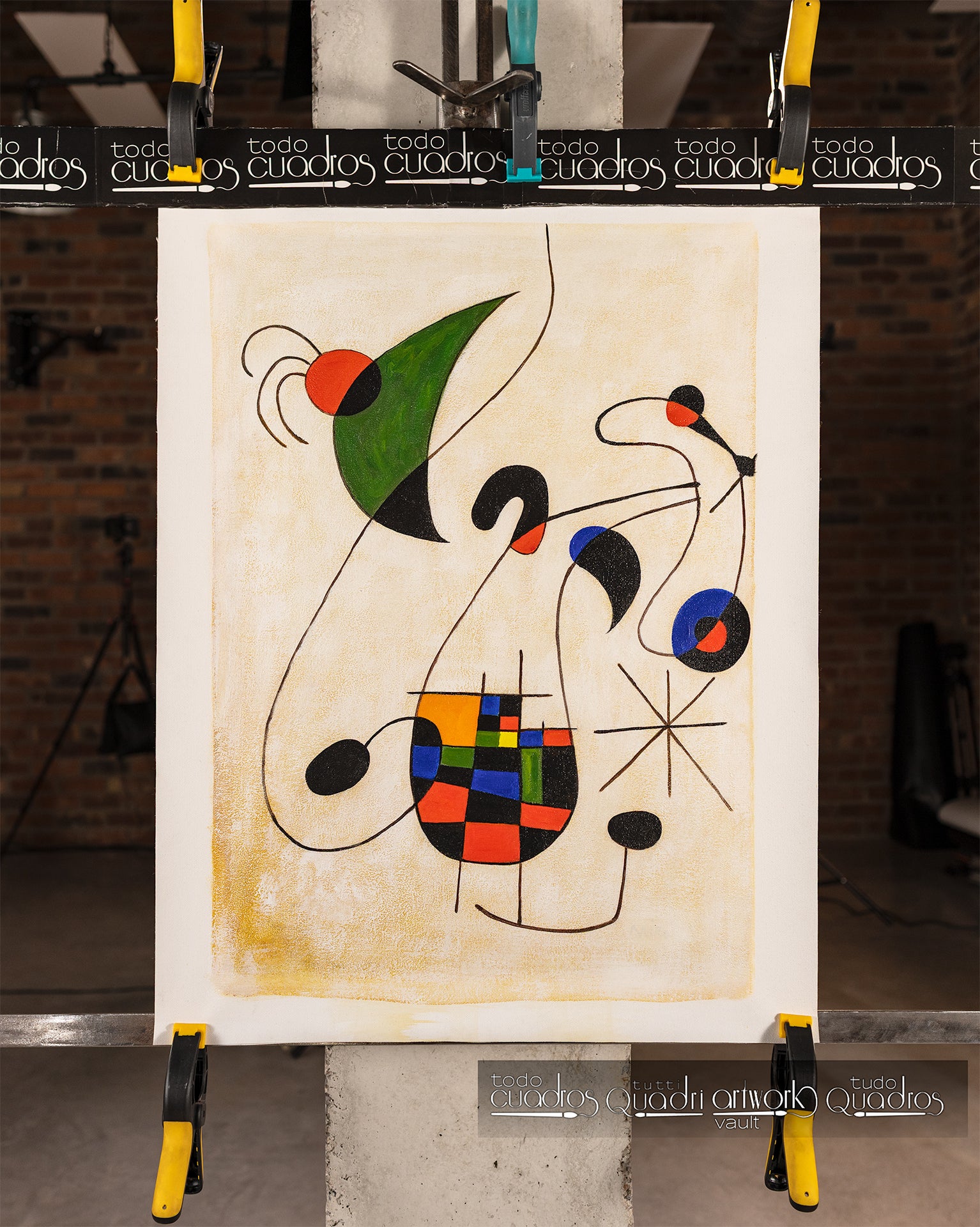 Le chanteur mélancolique, Miró