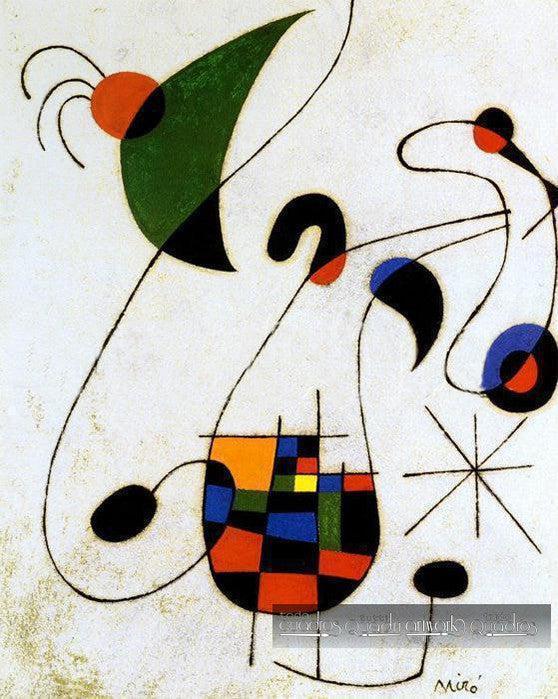 Le chanteur mélancolique, Miró