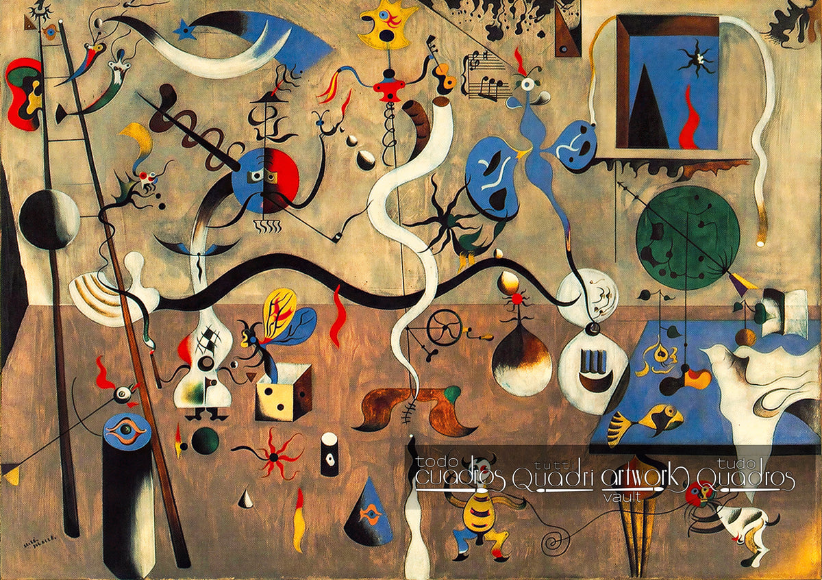 Le Carnaval d'Arlequin, Miró