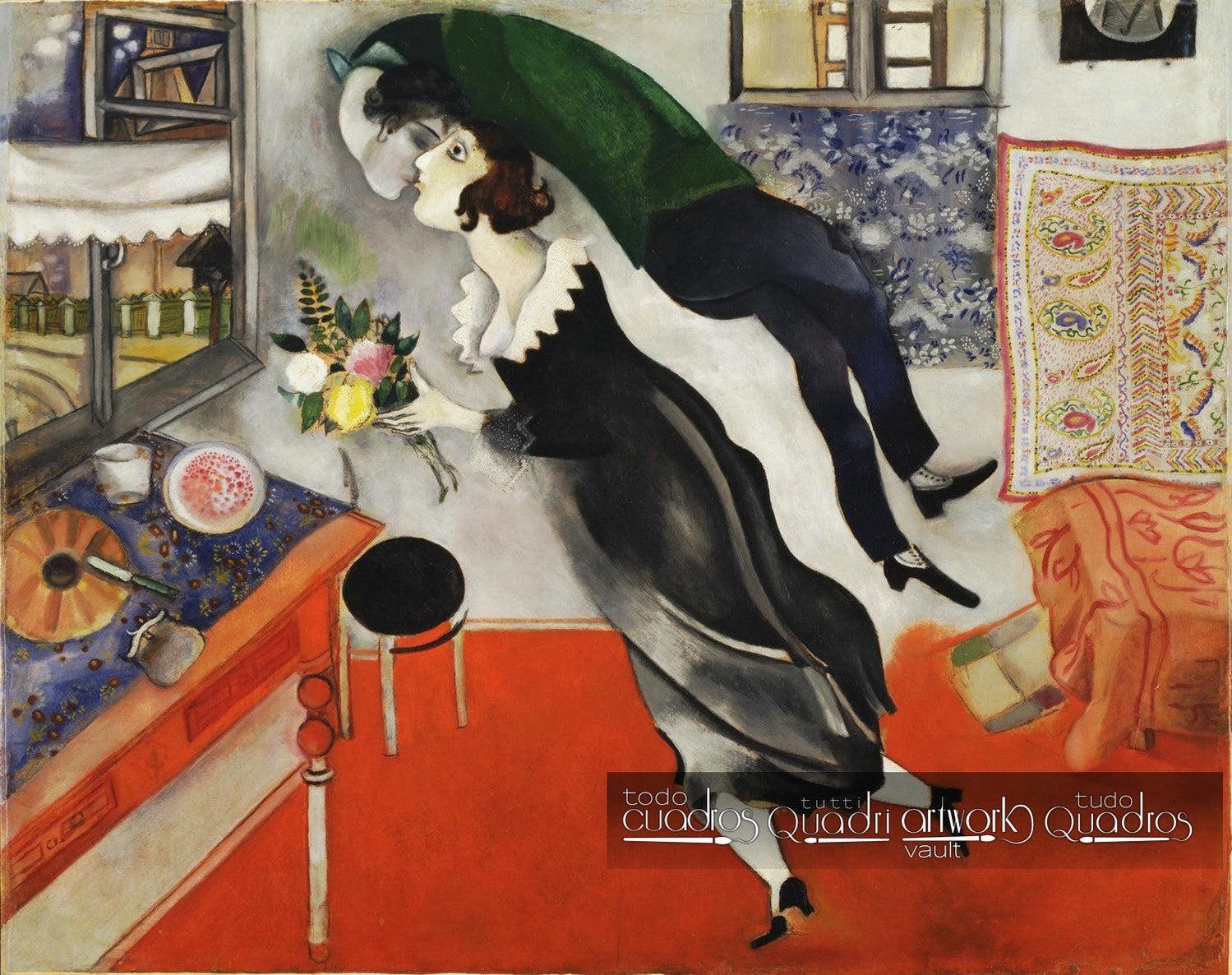 Anniversaire, Chagall