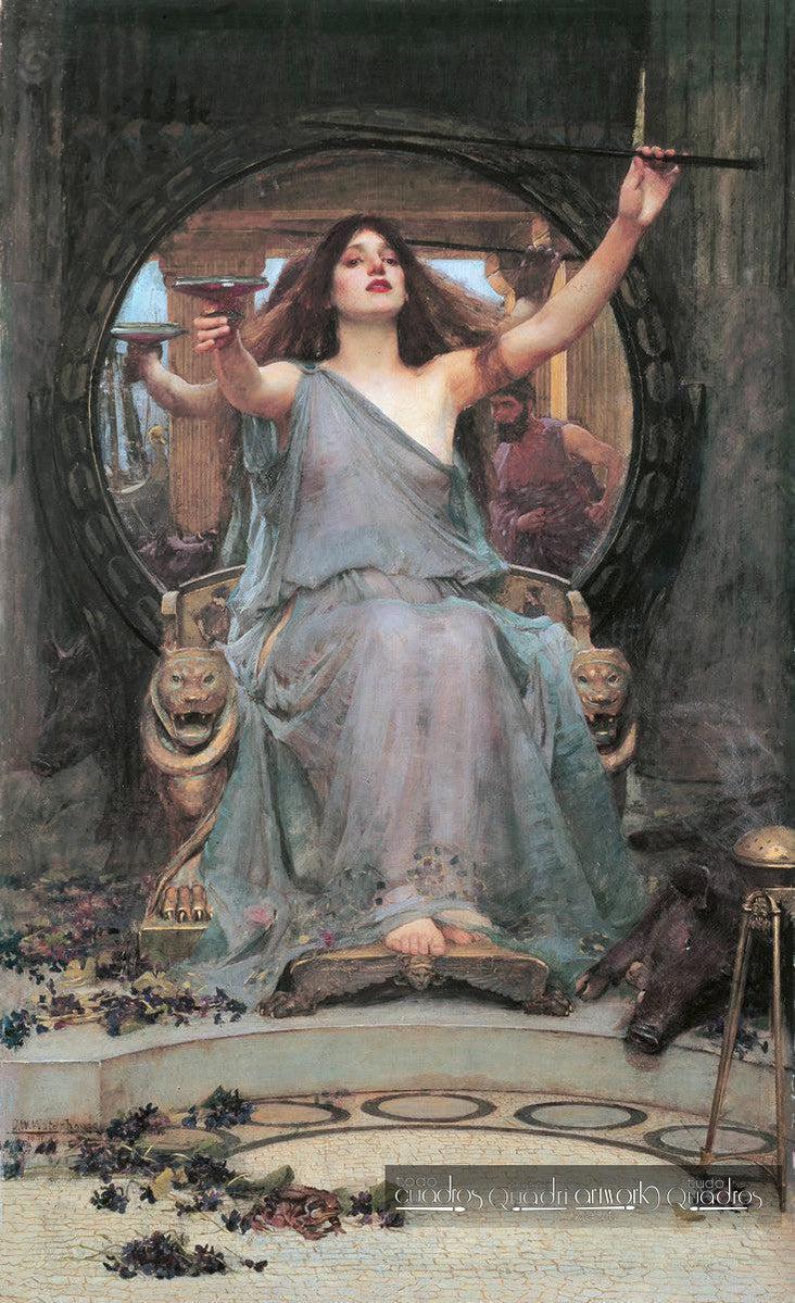 
Circé offrant la coupe à Ulysse, Waterhouse