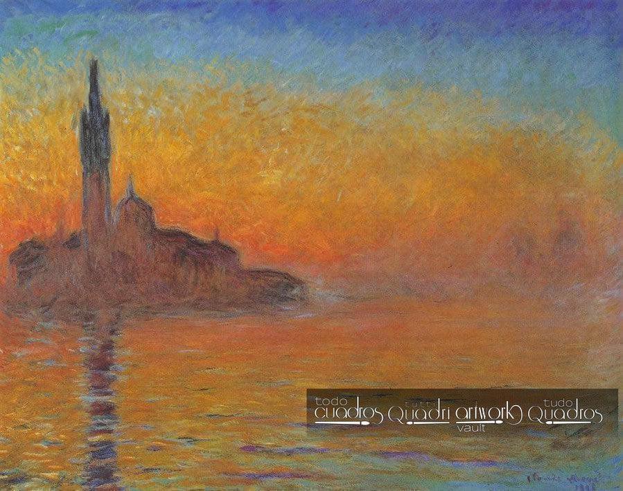 Saint-Georges majeur au crépuscule, Monet
