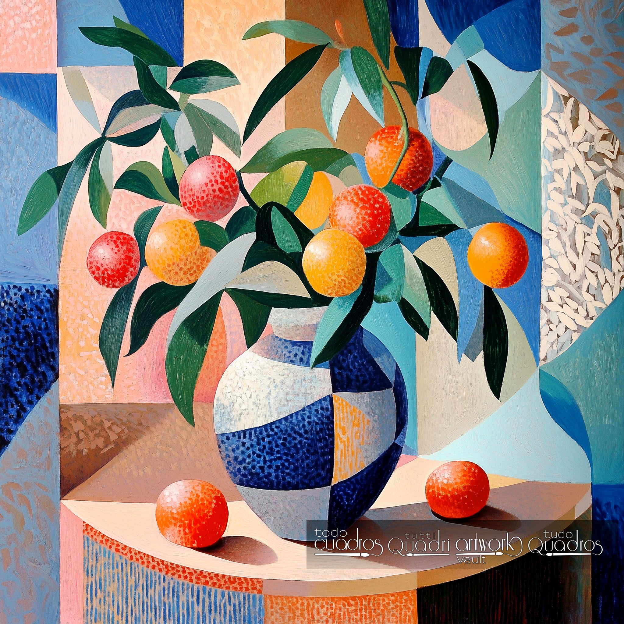 Nature morte géométrique