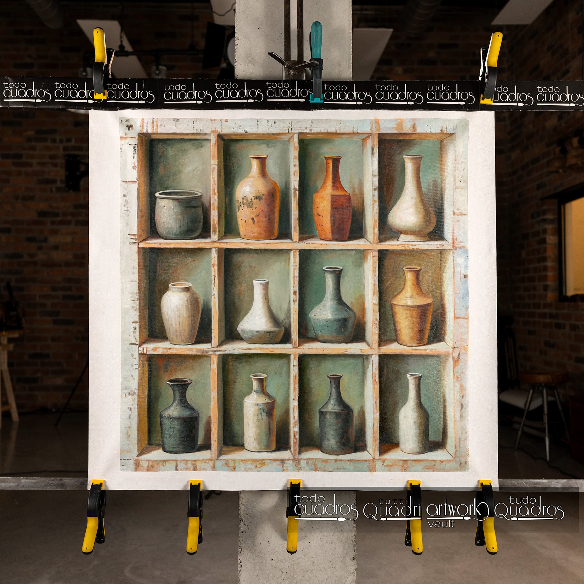 Douze vases