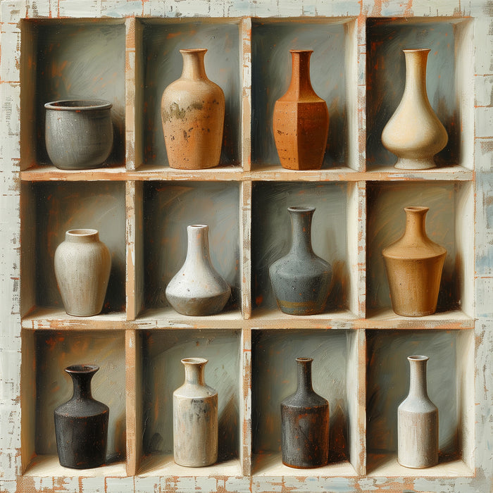 Douze vases