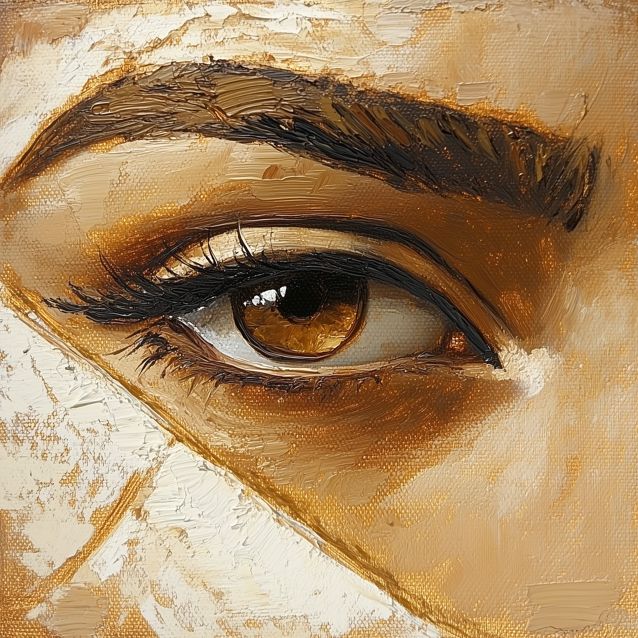 Regard ambré