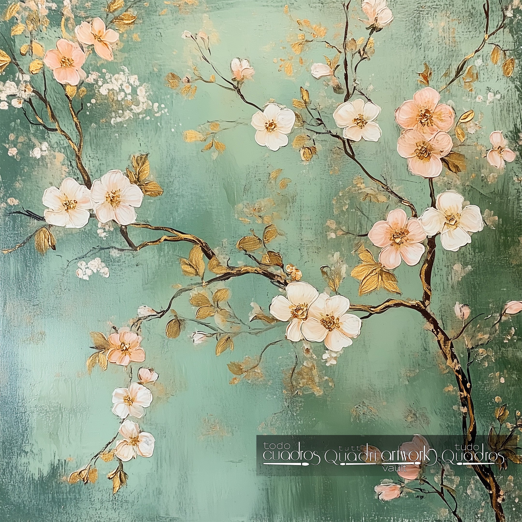 Printemps aquamarine