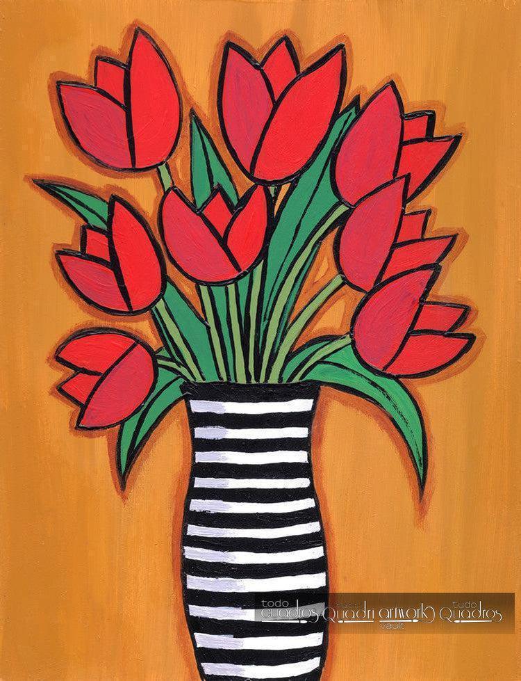 Tulipes, Huile Florale