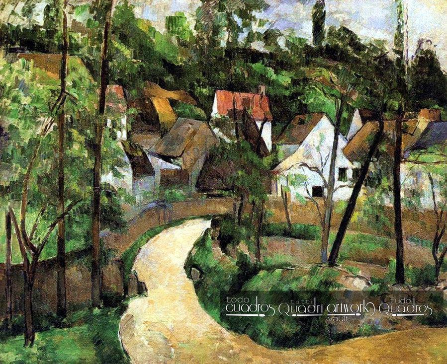 La Route Tournante, Cézanne