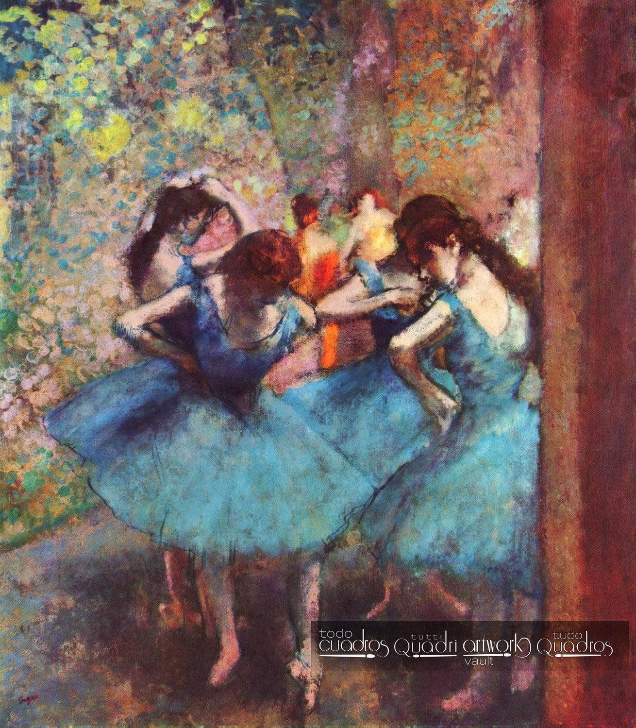 Les Danseuses bleues, Degas