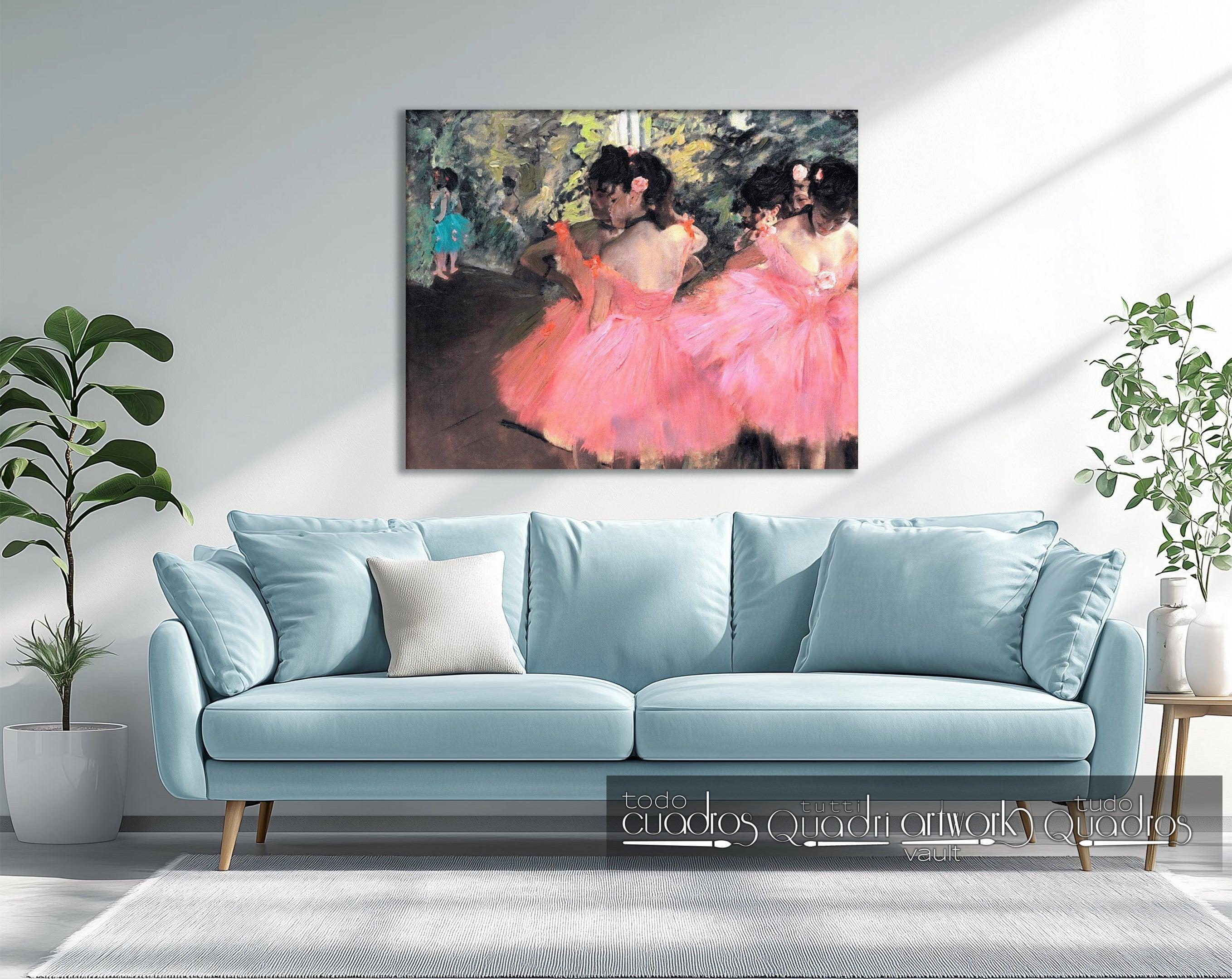 Danseuses en rose, Degas