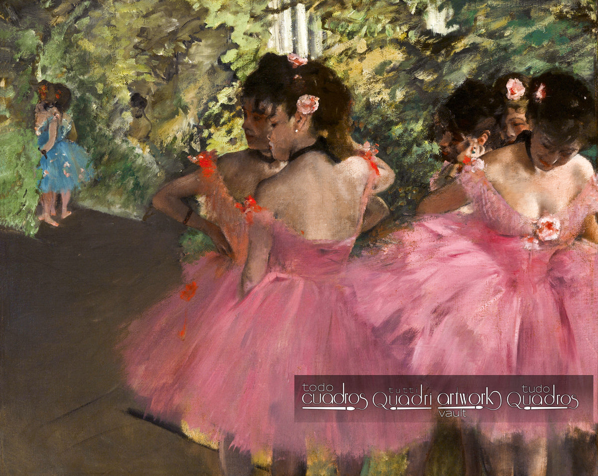 Danseuses en rose, Degas