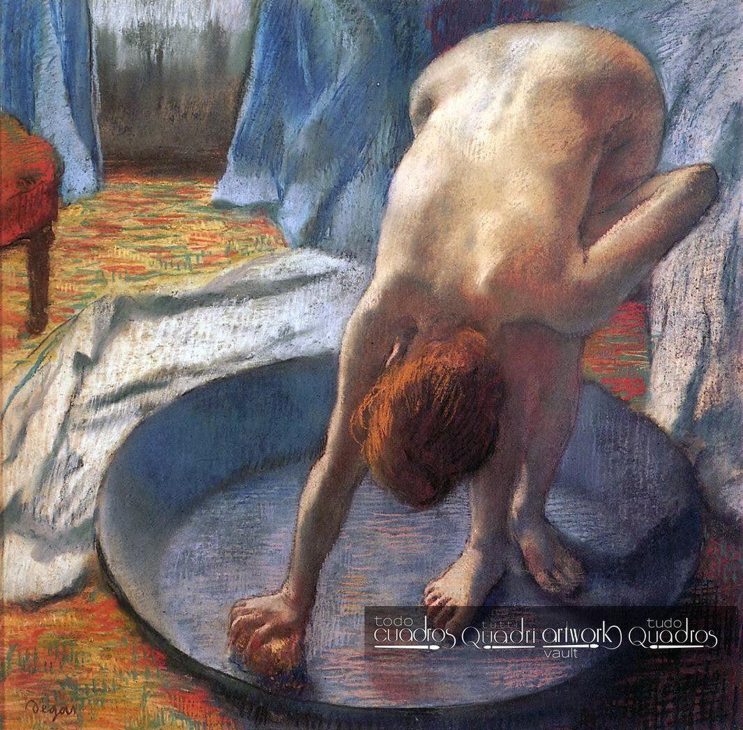 Femme à la bassine, Degas