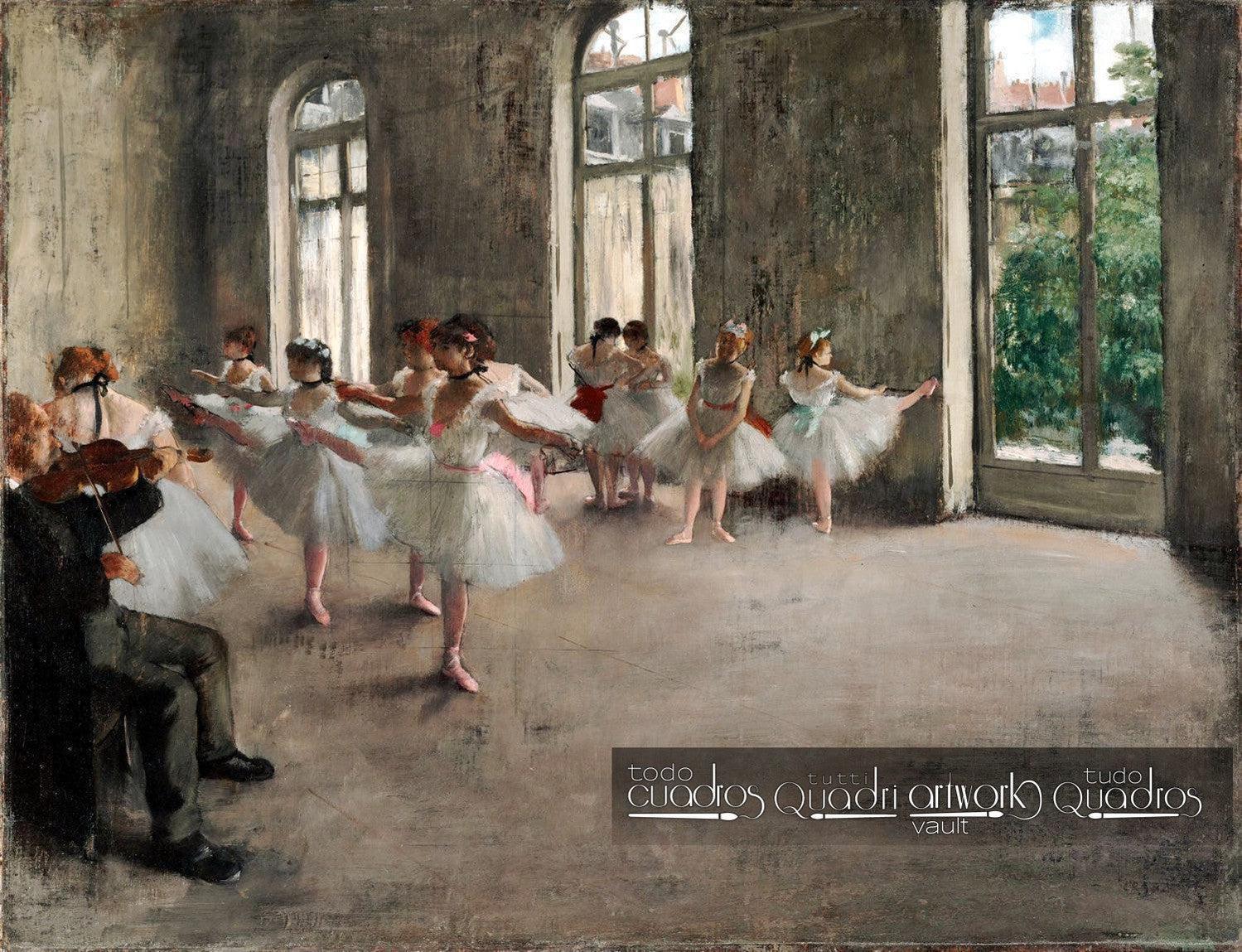 La répétition, Degas