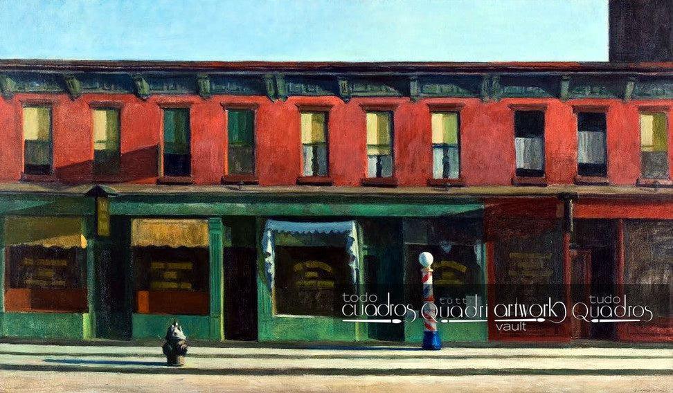 
Tôt un dimanche matin, Hopper 