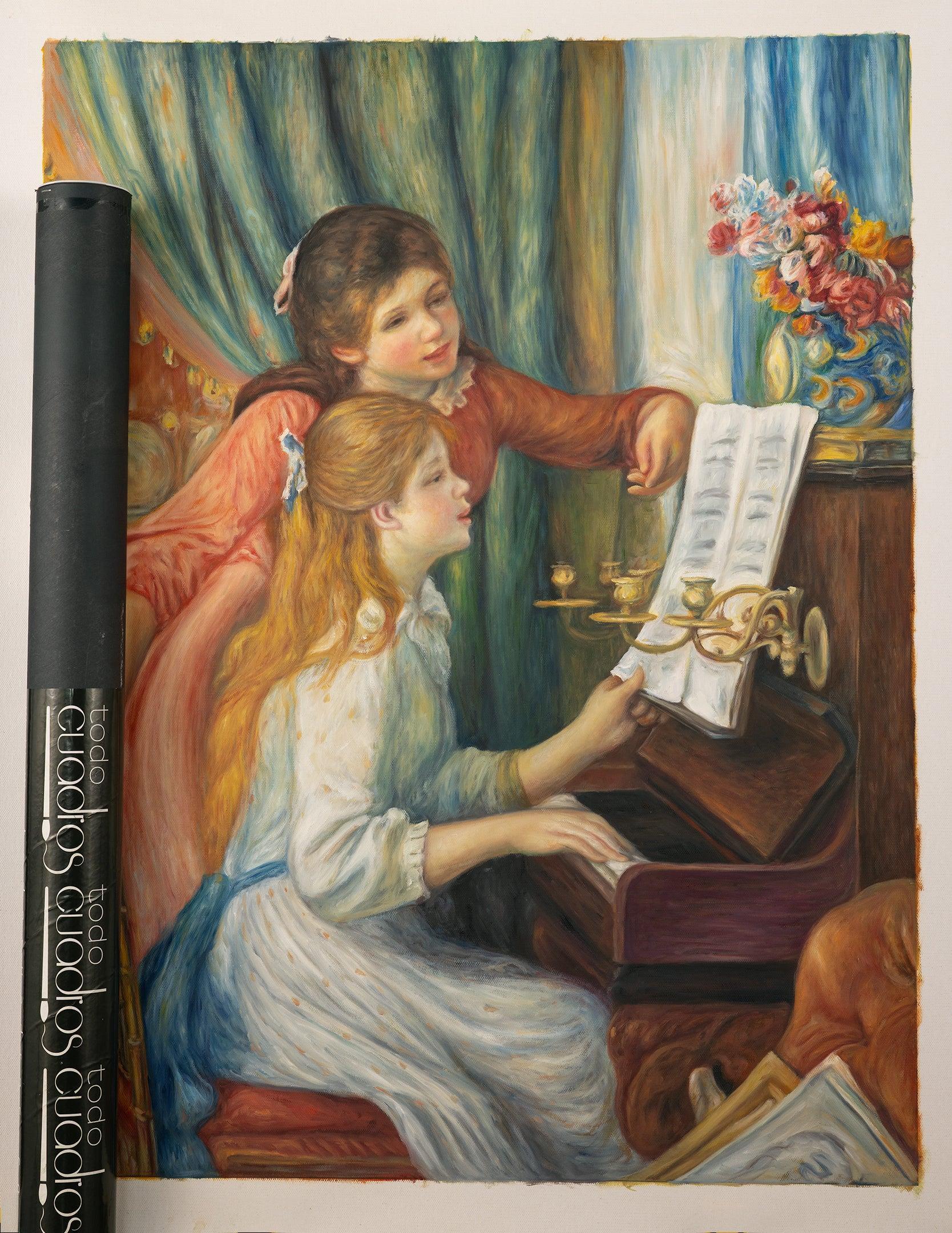 Jeunes filles au piano, Renoir
