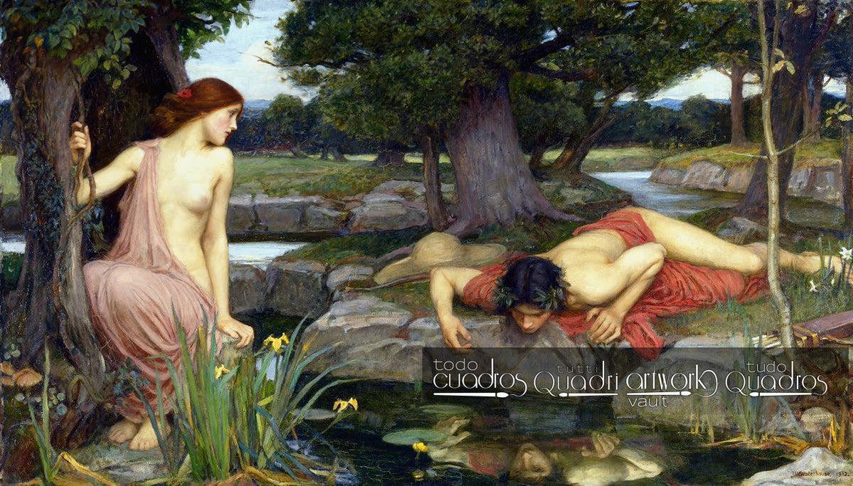 Écho et Narcisse, J. W. Waterhouse