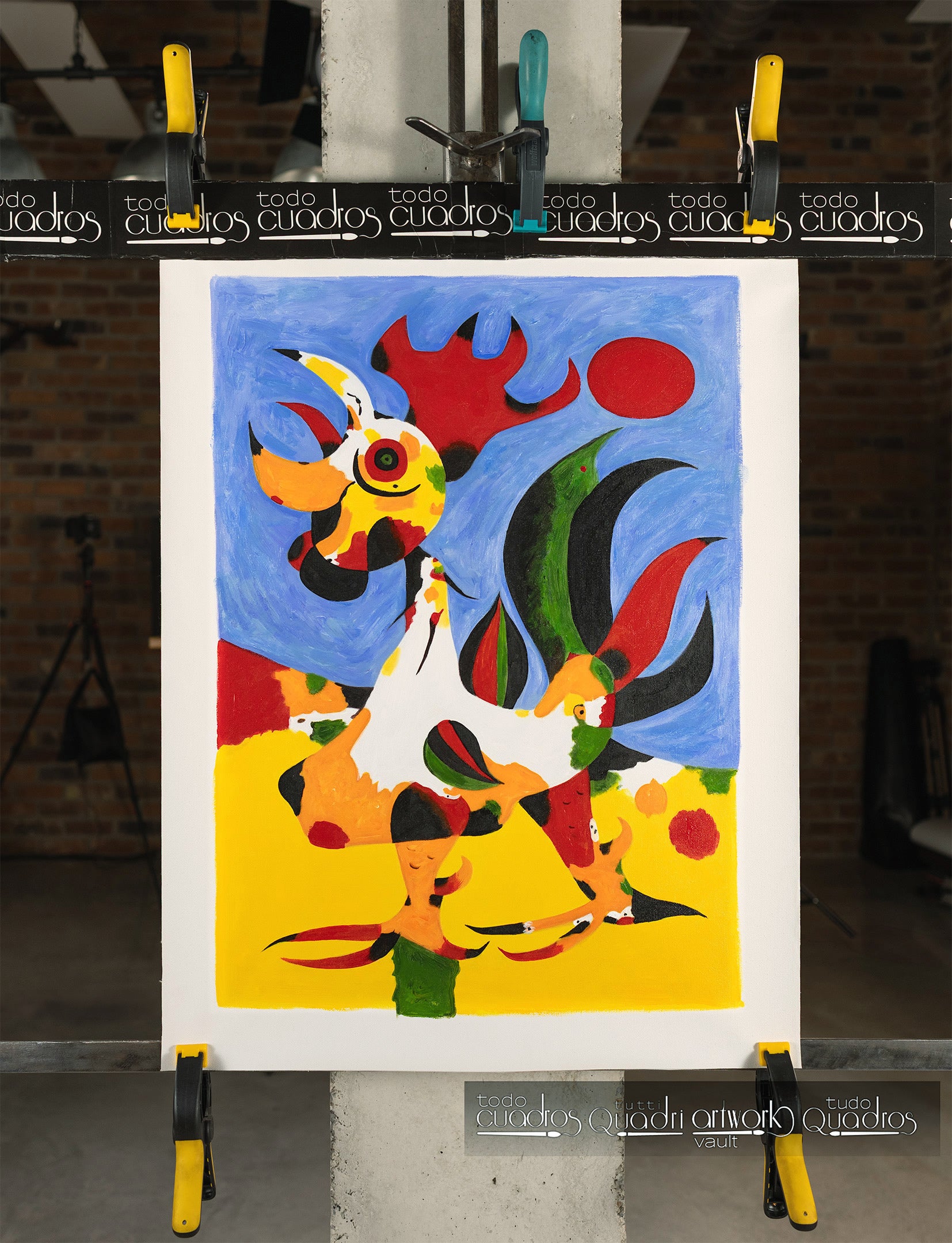 Le coq, Miró
