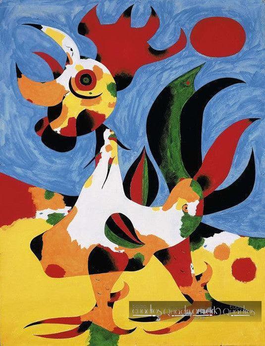 Le coq, Miró