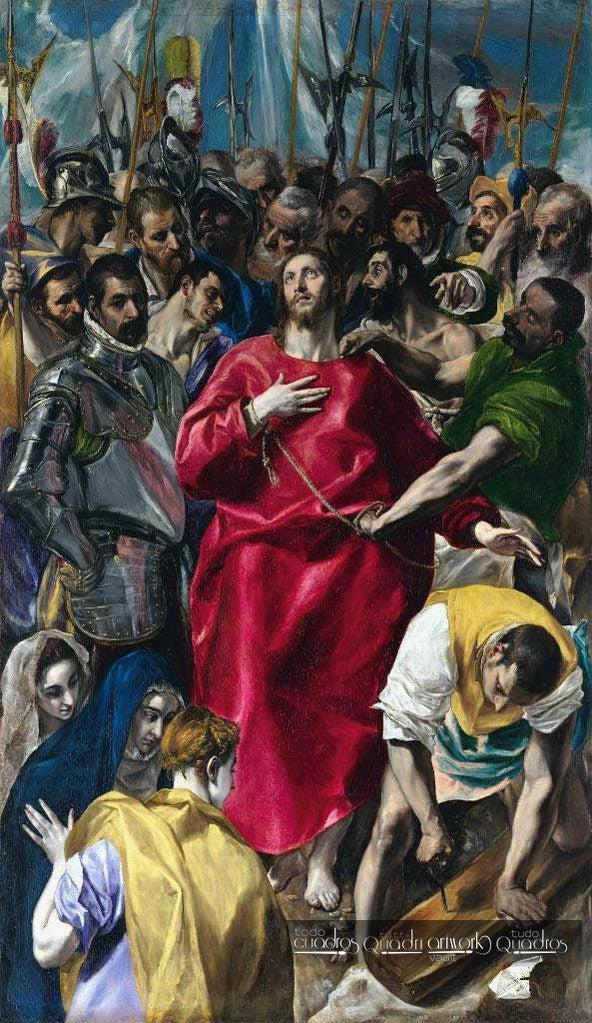 Le Dépouillement du Christ, Le Greco