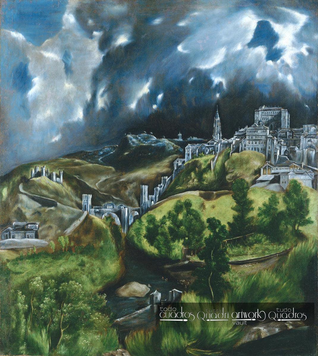 Vue de Tolède, Le Greco