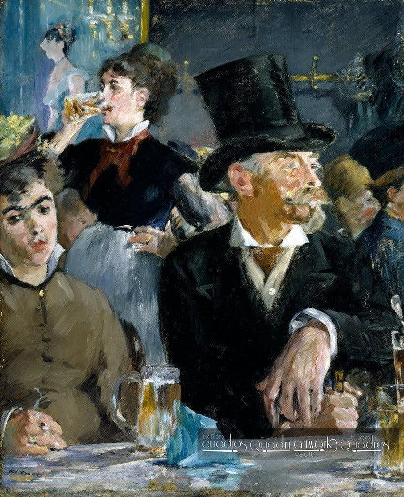 Au Café, Café-concert, Manet