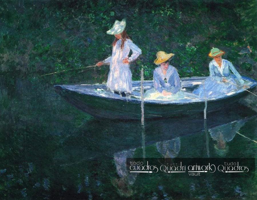 La barque à Giverny, Monet