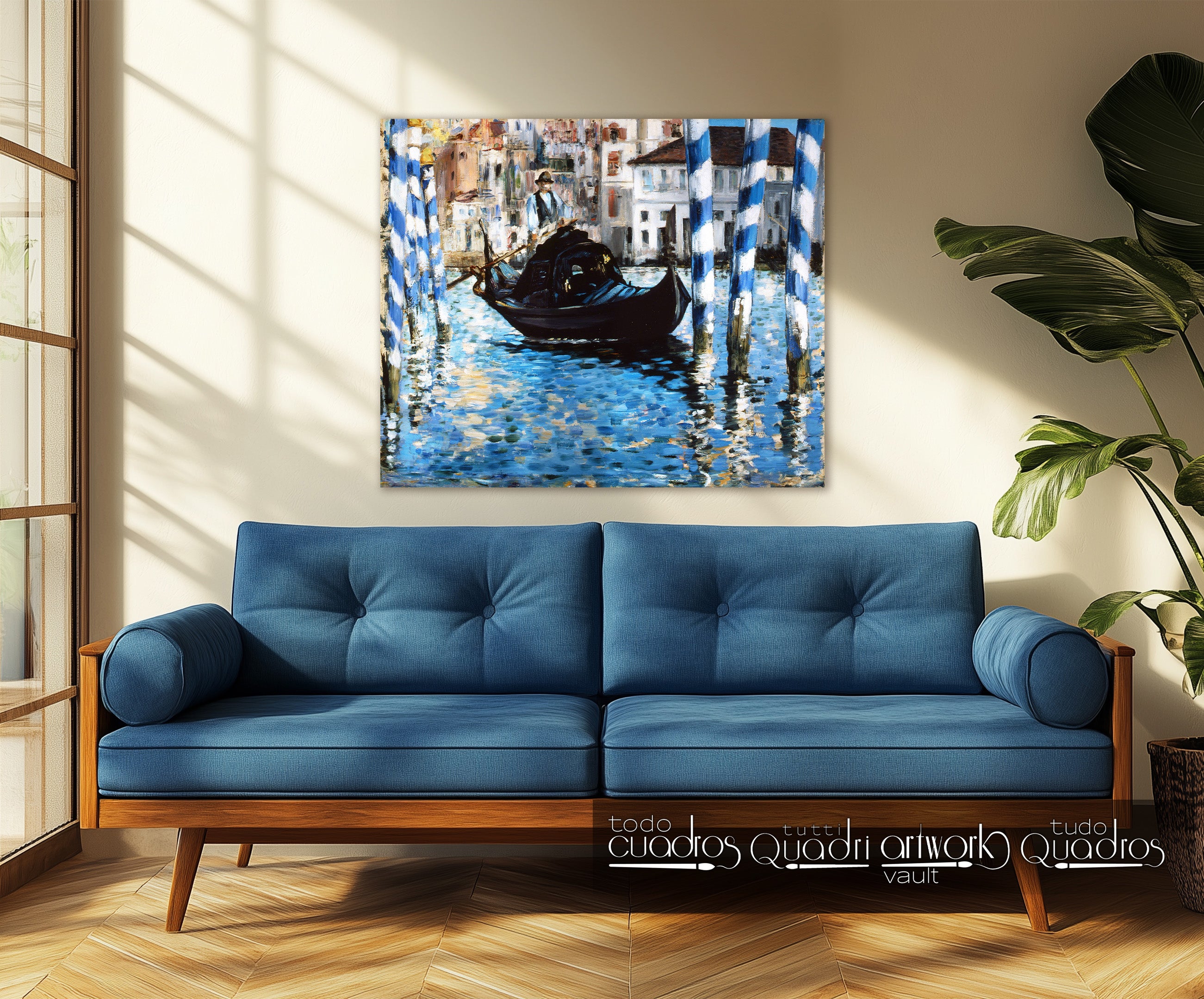 Le Grand Canal à Venise, Manet